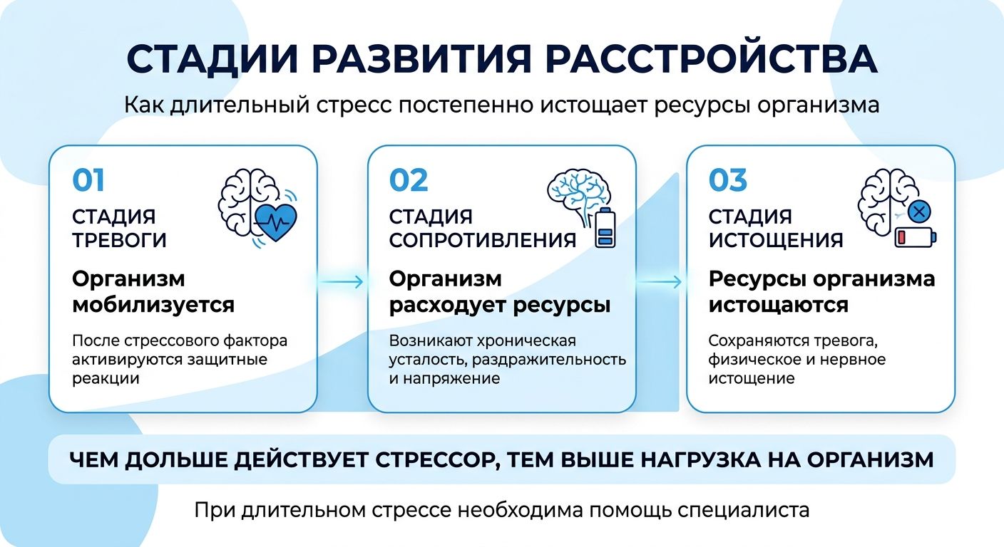 Лечение стресса в Кореновске инфографика